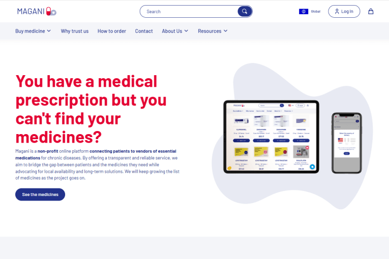 La plateforme Magani.org