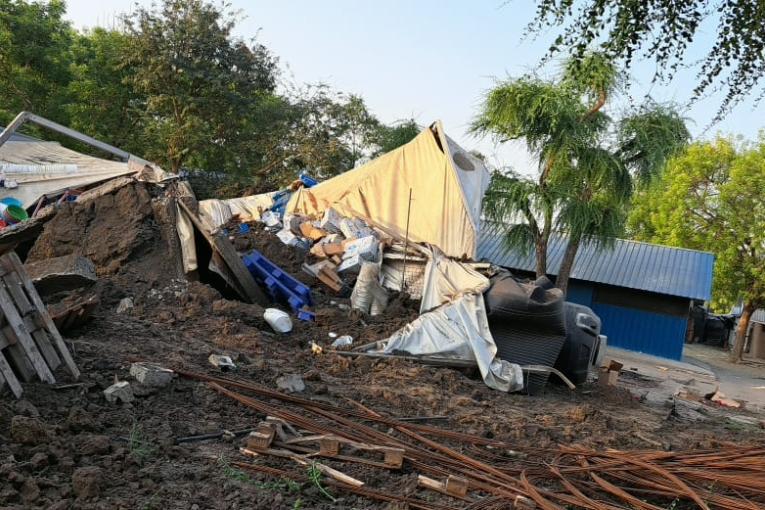 L'hôpital de Médecins Sans Frontières (MSF) à Lankien, dans l'État de Jonglei, au Soudan du Sud, après un raid aérien mené par les forces gouvernementales sud soudanaises dans la nuit du mardi 3 février 2026.