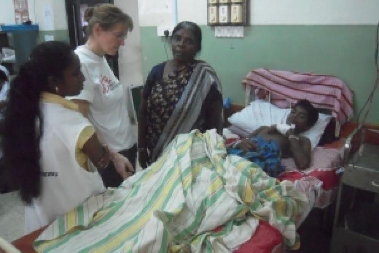 Hôpital de Vavuniya février 2009.