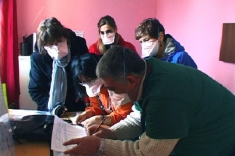 Hôpital de Zougdidi Géorgie. Février 2008