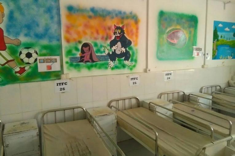Le centre thérapeutique nutritionnel intensif de l'hôpital Boost au 1er août 2016.