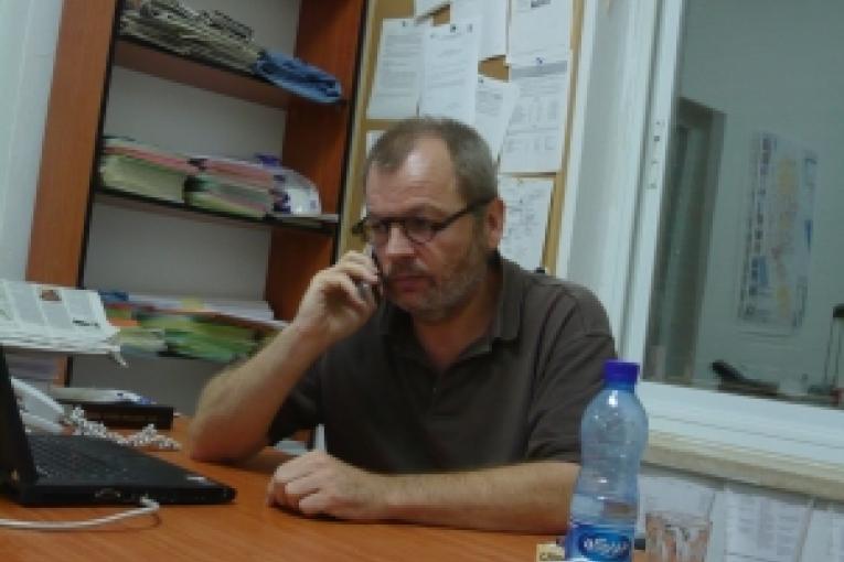 Franck Joncret chef de mission MSF dans les Territoires occupés palestiniens