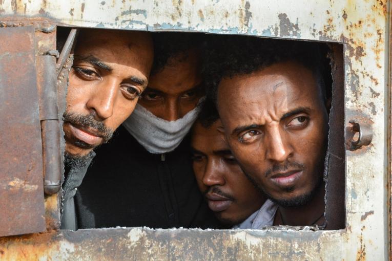 Centre de détention de Zintan, en Libye. Juin 2019