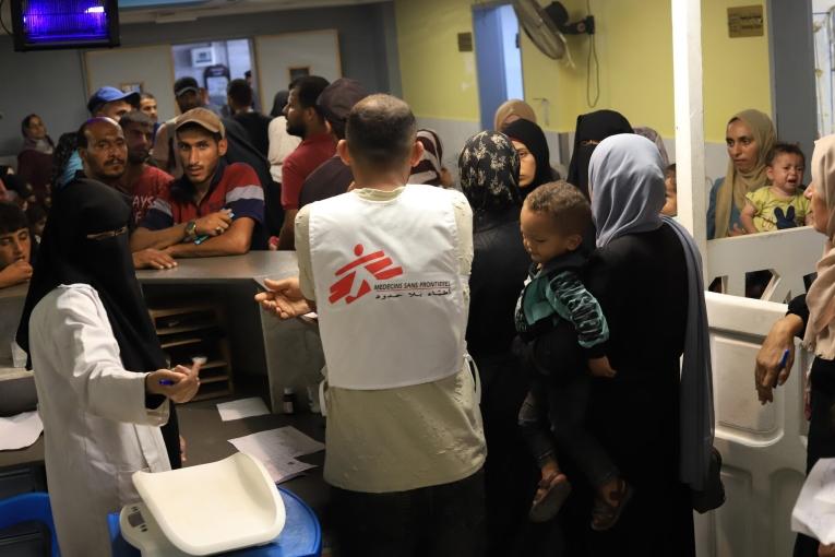 La maternité de l'hôpital Nasser est l'une des dernières du sud de la Bande de Gaza.