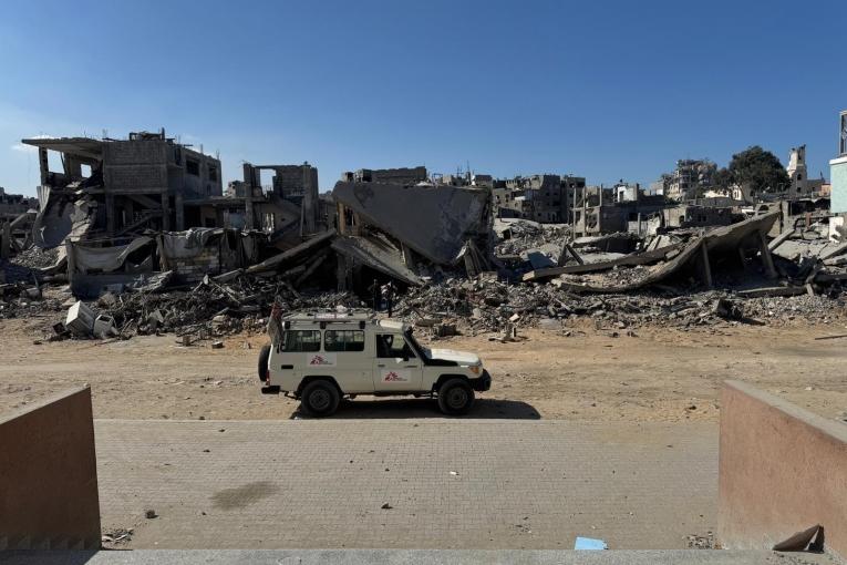 MSF resumed its activities in Gaza City