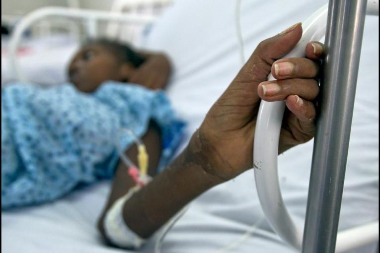 Centre de Reference en Urgences Obstetricales (CRUO) de Port au Prince en Haïti. Octobre 2013