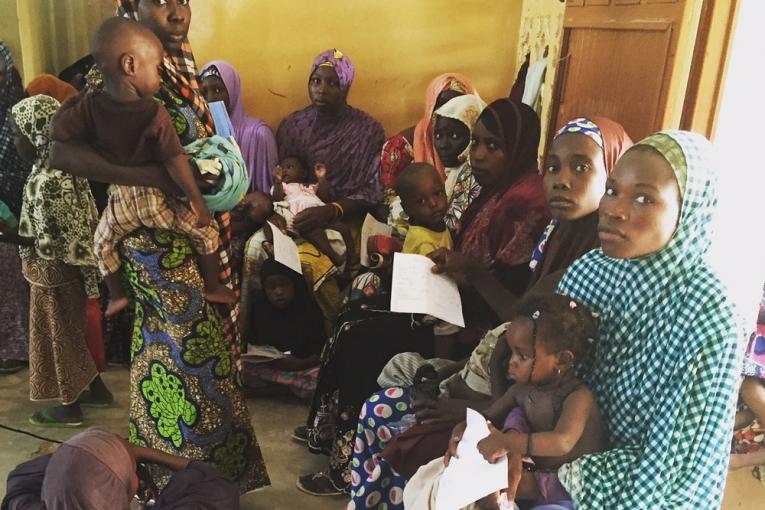 Centre de santé de Maiduguri nord est du Nigeria.