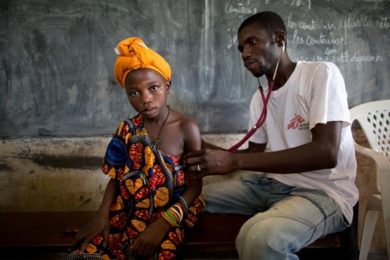 Clinique mobile République Centrafricaine  Mai 2013 Ton Koene