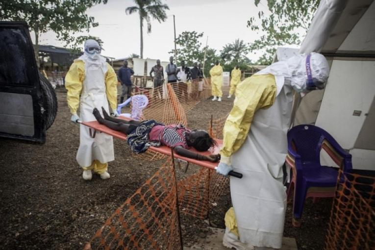 Activités de lutte contre l'Ebola en Sierra Leone.