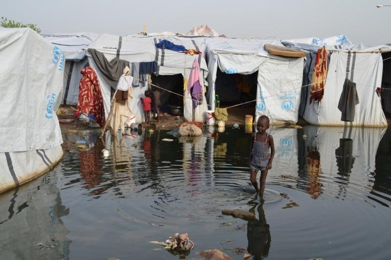Camp de Tomping à Juba.