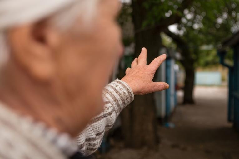 Taisiya Gregorivna 82 ans Ukraine septembre 2016