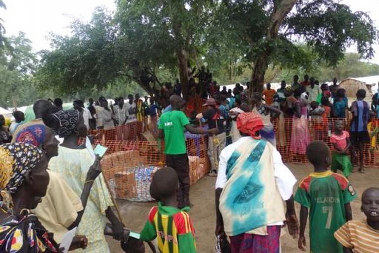 Ethiopie  Vaccination contre le choléra de réfuigés sud soudanais