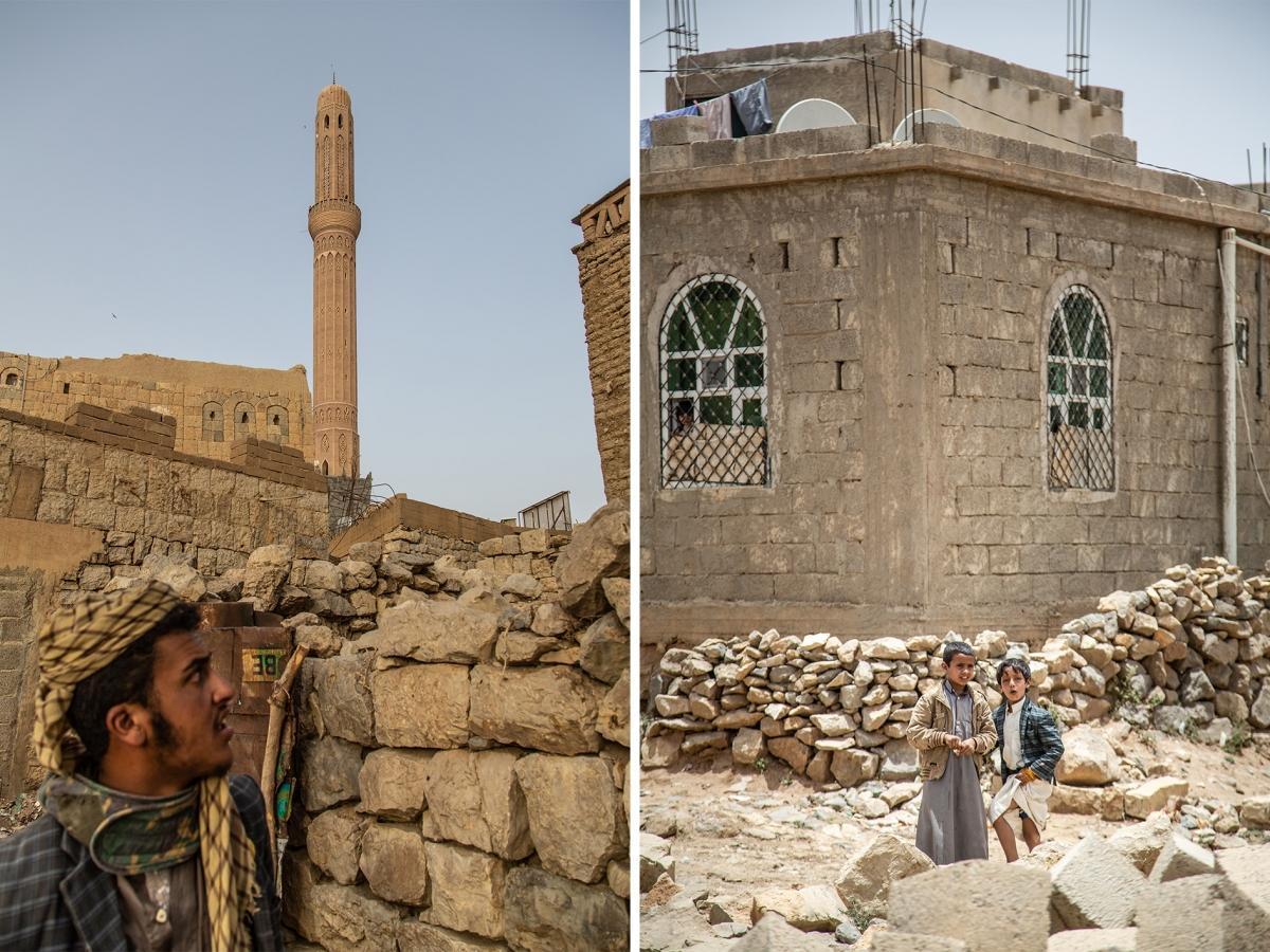 Vieille-ville de Khamer, dans le gouvernorat d'Amran, avril 2019. 
 © Agnes Varraine-Leca/MSF