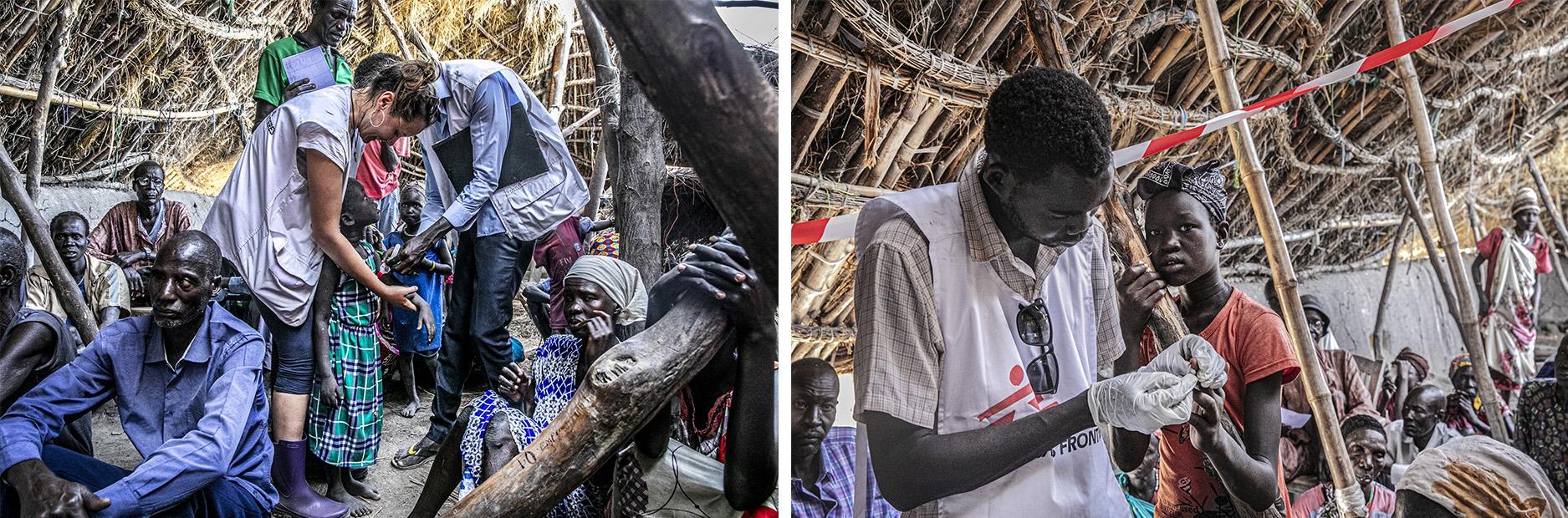 Les équipes MSF viennent en aide à la population de la région, lourdement affectée par les récentes inondations.&nbsp;
 © Nicola Flamigni/MSF