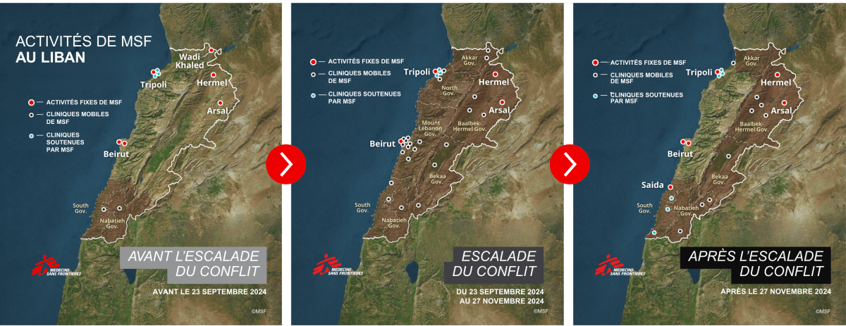 Activités de MSF au Liban
© MSF