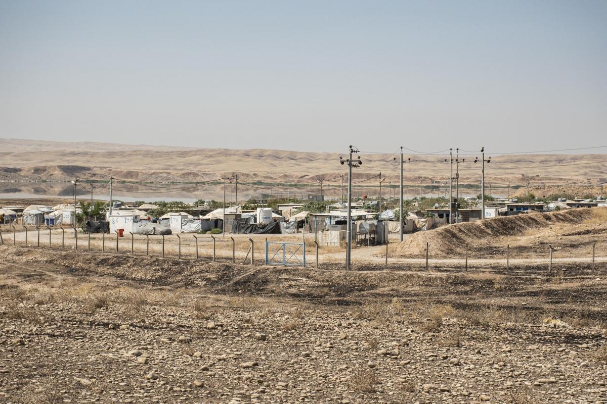 Vue générale du camp Alwand 2.
 © MSF/Hassan Kamal Al-Deen
