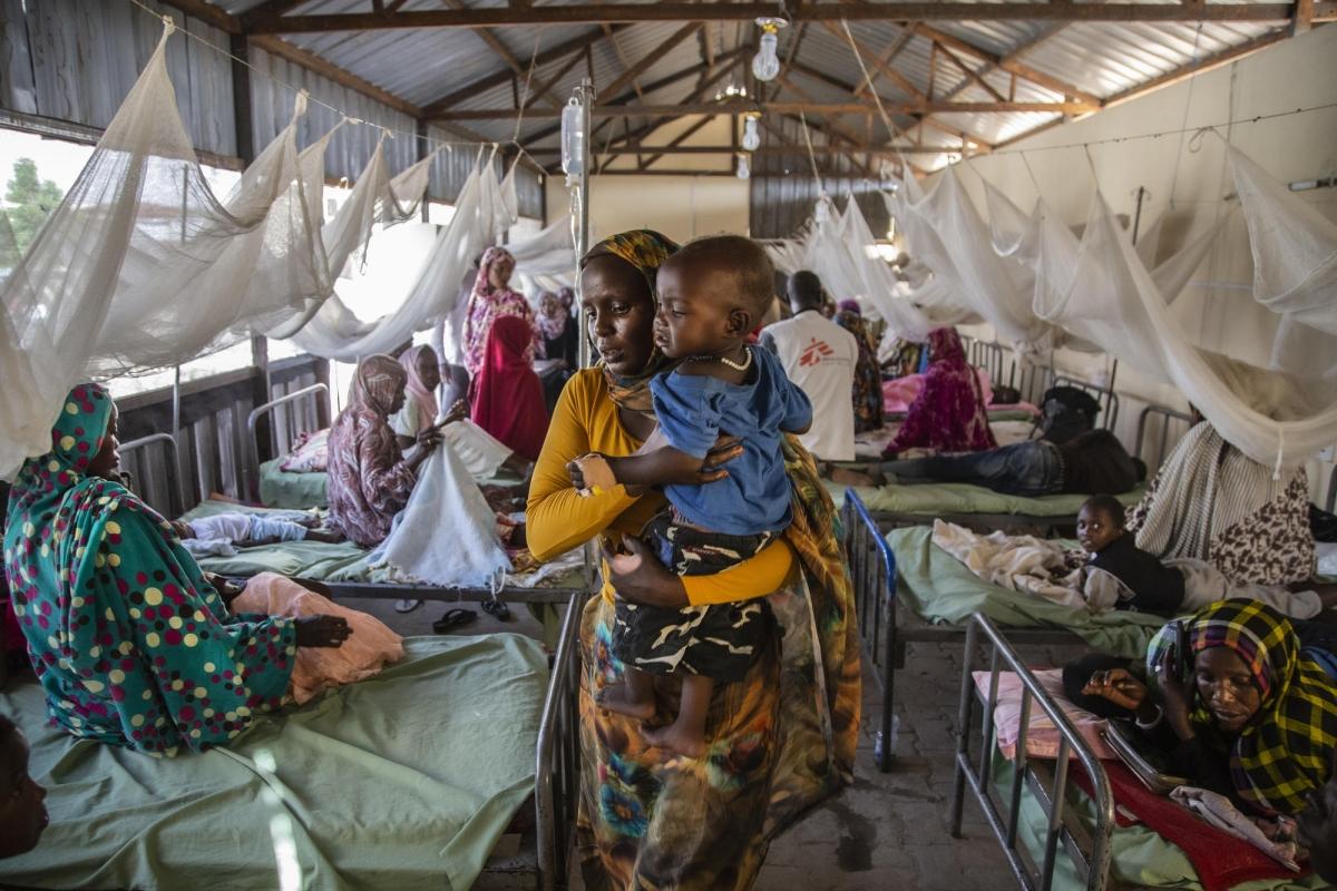 Hôpital pédiatrique d'El Fasher, Soudan.
 © Igor Barbero/MSF
