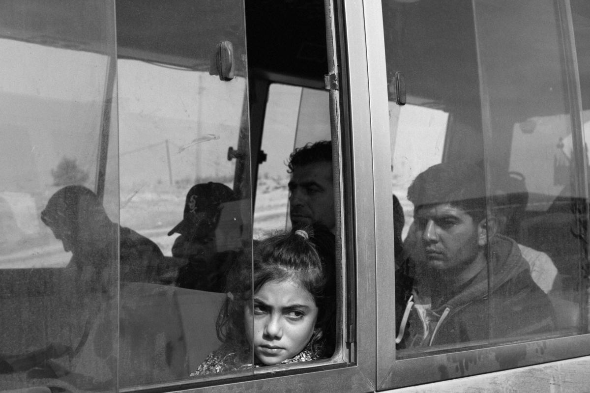 Camp de réfugiés de Bardarash, Kurdistan irakien.
 © Moises Saman / Magnum Photos