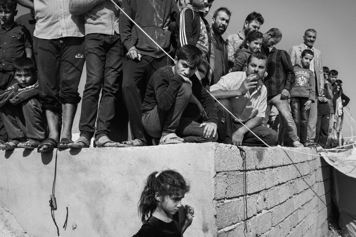 Camp de réfugiés de Bardarash, Kurdistan irakien.
 © Moises Saman / Magnum Photos