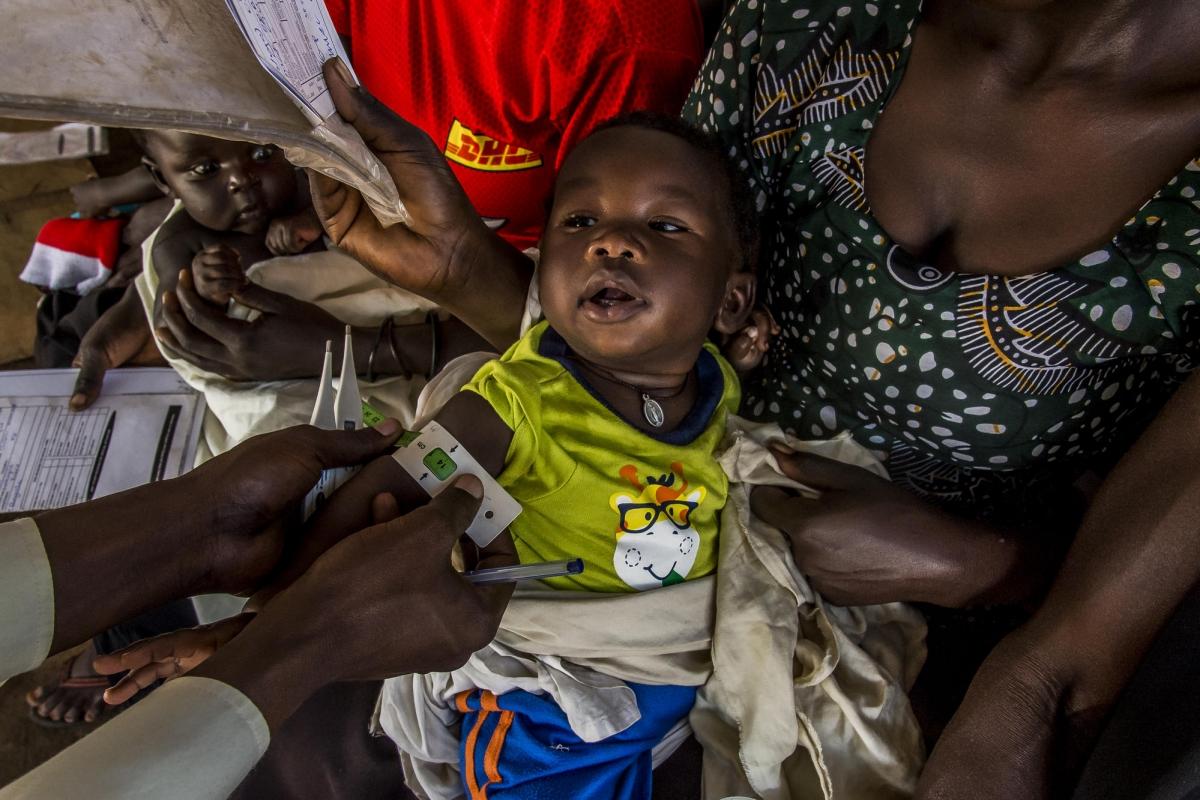 Centre de santé de Bidibidi, Ouganda. 
 © Frederic NOY/COSMOS
