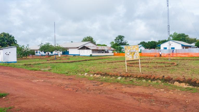 Vue générale de l'hôpital de Paoua, en RCA, octobre 2020.
 © Seigneur Yves Wilikoesse/MSF
