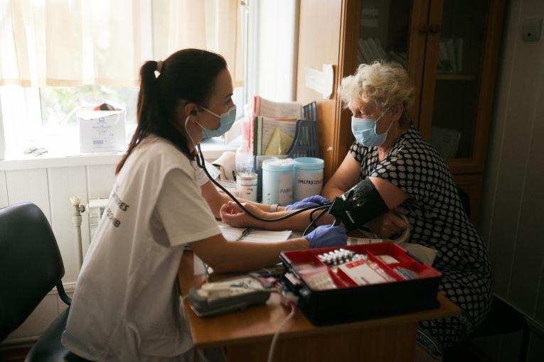 En Ukraine, la prise en charge des maladies chroniques permet de sauver des vies
 © MSF