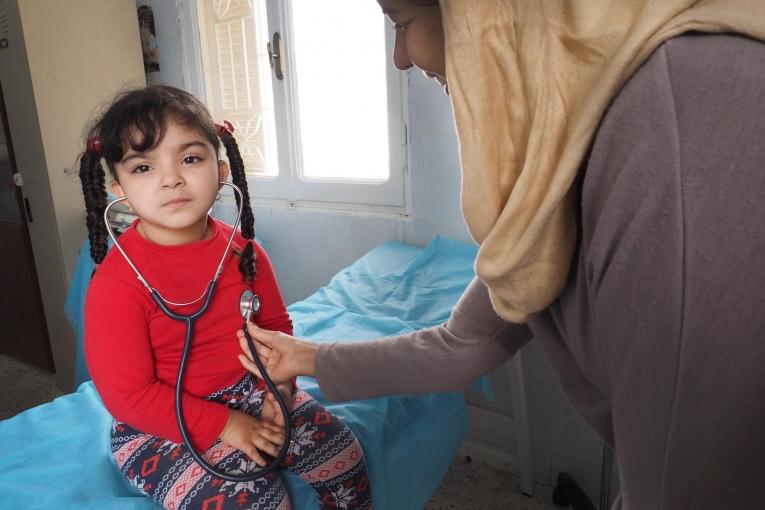 Polyclinique de Zwara, en Libye. Avril 2016
 © Samuel Gratacap