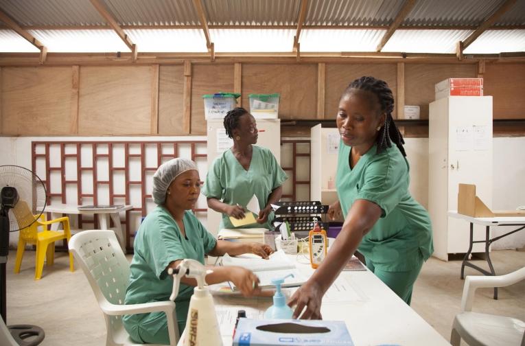 Au Liberia, MSF gère actuellement un hôpital pédiatrique, l'hôpital de Bardnesville Junction, et le programme de santé mentale, qui a débuté en 2017.
 © marco garofalo