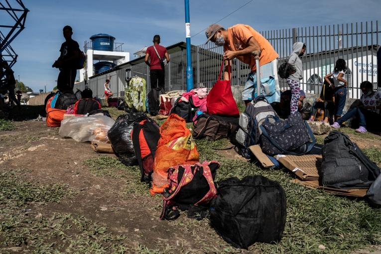 Au Brésil, dans l'Etat de Roraima, beaucoup de migrants et de demandeurs d'asile venus du Venezuela dépendent essentiellement de l'aide des associations pour vivre.
© Mariana Abdalla/MSF