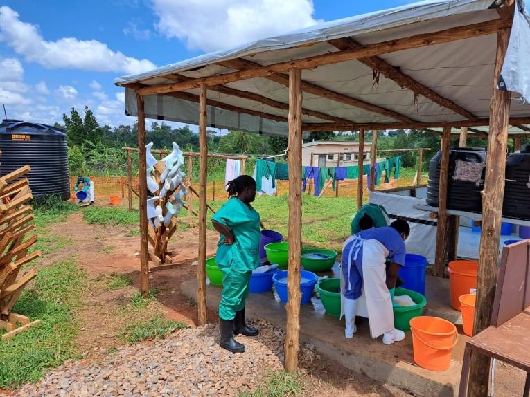 Vue de l'unité de traitement de Madudu. Ouganda. 2022.
© MSF/Sam Taylor