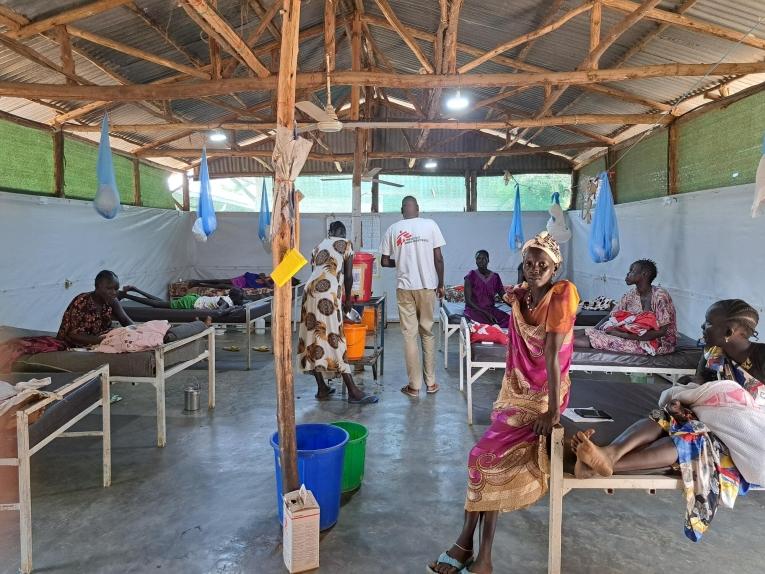 Dans le centre de santé de Kulé, MSF a reçu  1799 patients de mars à novembre 202. 
 © Gabriella Bianchi/MSF