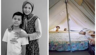 Extrait du projet "Refuge" de Bruno Fert