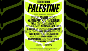 Together for Palestine : rendez-vous le 9 décembre pour un concert en soutien à la Palestine au profit de MSF 