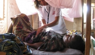 Haut Uélé République Démocratique du Congo. MSF a ouvert un projet de prise en charge de la maladie du sommeil depuis 2007.