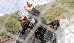 Sur l'île grecque de Samos mars 2016.