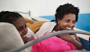 Anna jeune réfugiée érythréenne de 21 ans.