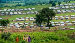 Le camp de réfugiés de Bambasi en Ethiopie  Août 2012.