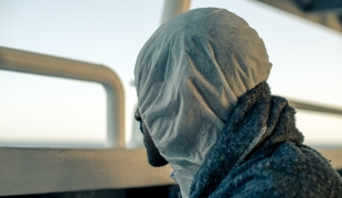 Hayat 25 ans a été sauvé le 3 mai par le MY Phoenix.