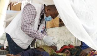 Hôpital général de Bosobolo, en RDC, février 2021.