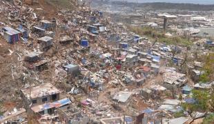 Chido cyclone in Mayotte