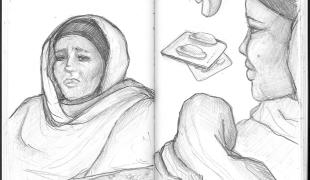 Asma fait partie des 1,5 million de réfugiés soudanais vivant en Égypte. Depuis janvier 2025, Médecins Sans Frontières collabore avec la Fondation Om Habibeh dans le gouvernorat d'Assouan, au sud de l'Égypte, afin d'offrir des soins médicaux gratuits.