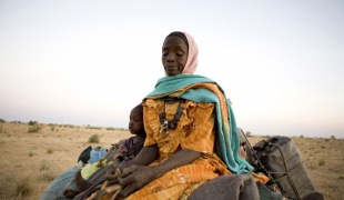 Darfour camp de Mouhajariyah février 2009.