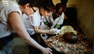 Site de déplacés de Don Bosco Bangui janvier 2014