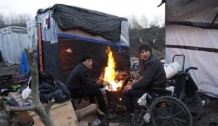 La "Jungle" de Calais février 2016
