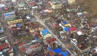 Guiuan aux Philippines le 14 novembre 2013.