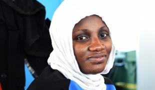 Sandra originaire du Nigeria a été sauvée le 13 mai par le MY Phoenix.