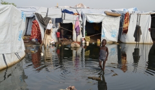 Camp de Tomping à Juba.